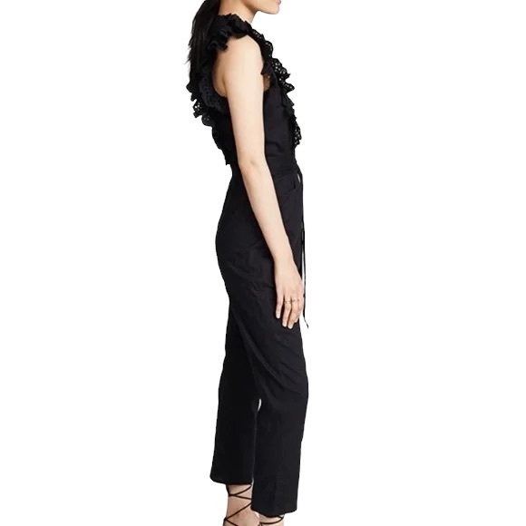 APIECE APART Ruffled Eyelet jumpsuit - Picture 4 of 13